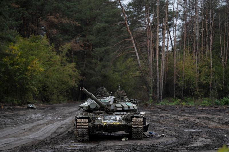 Tanc rusesc distrus, Foto: Leo Correa / AP / Profimedia