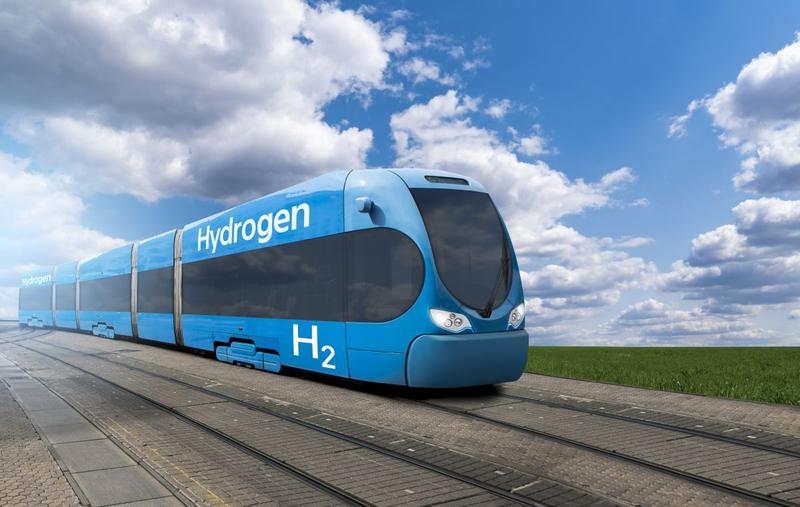 Un tren pe hidrogen, Foto: Scharfsinn86, Dreamstime.com