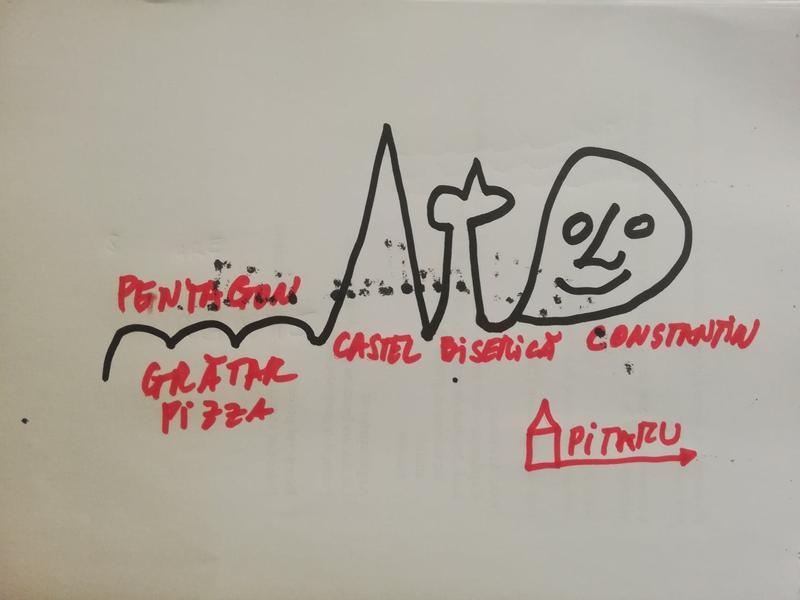 Potlogi. Desen pe servetel, Foto: Perspektiva