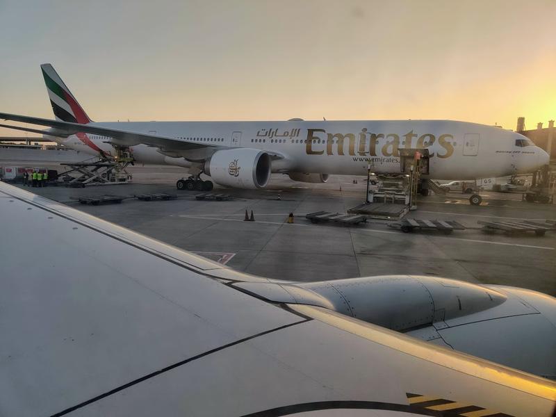 Avion Emirates, Foto: HotNews.ro / Victor Cozmei