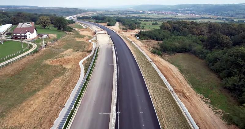 Autostrada A1 Sibiu - Pitesti - sectiunea de la Sibiu la Boita, Foto: Captura YouTube