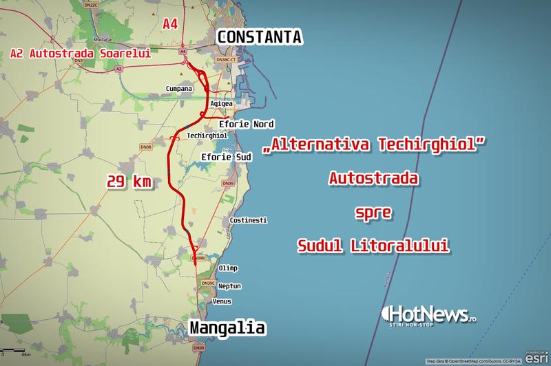 Alternativa Techirghiol - Autostrada spre Sudul Litoralulu, Foto: Hotnews