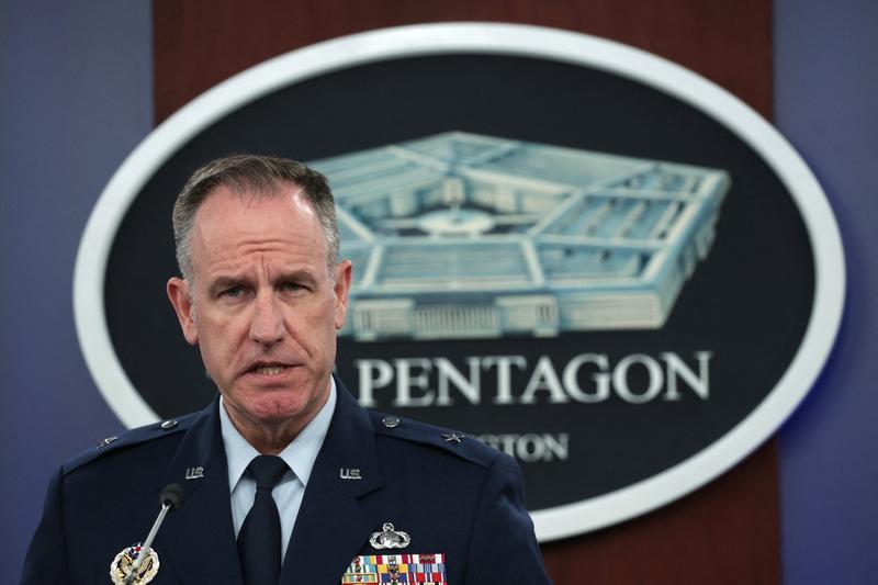Generalul Pat Ryder, purtătorul de cuvânt al Pentagonului, Foto: ALEX WONG / Getty images / Profimedia