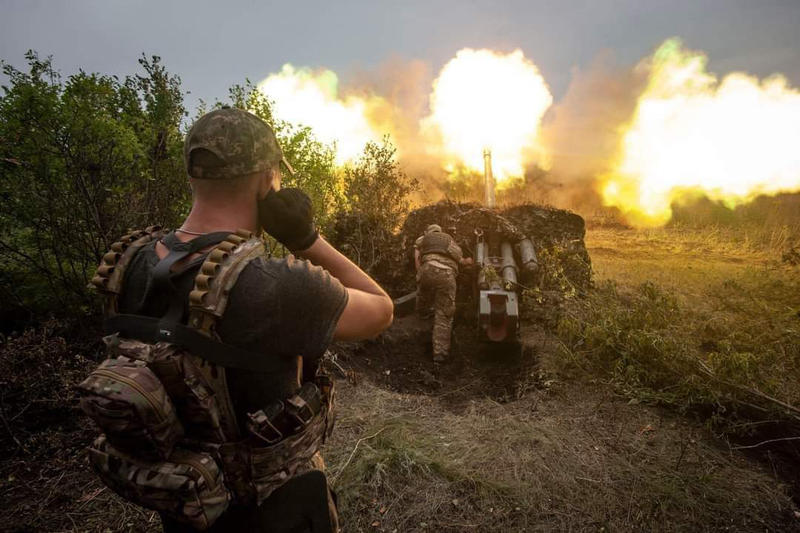 Militari ucraineni pe linia frontului, Foto: STR / AFP / Profimedia