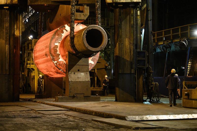 fabrica de productie reactoare nucleare Framatome, Foto: LIOT BLONDET-POOL / Sipa Press / Profimedia