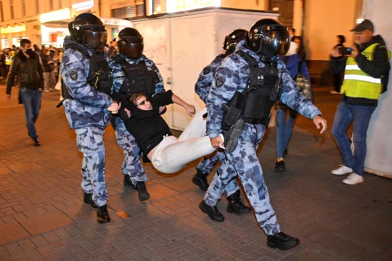 Proteste in Rusia, Foto: Alexander NEMENOV / AFP / Profimedia