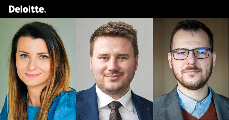 Camelia Malahov, Alexandru Stancu, Alexandru Rotariu, Foto: Deloitte Romania