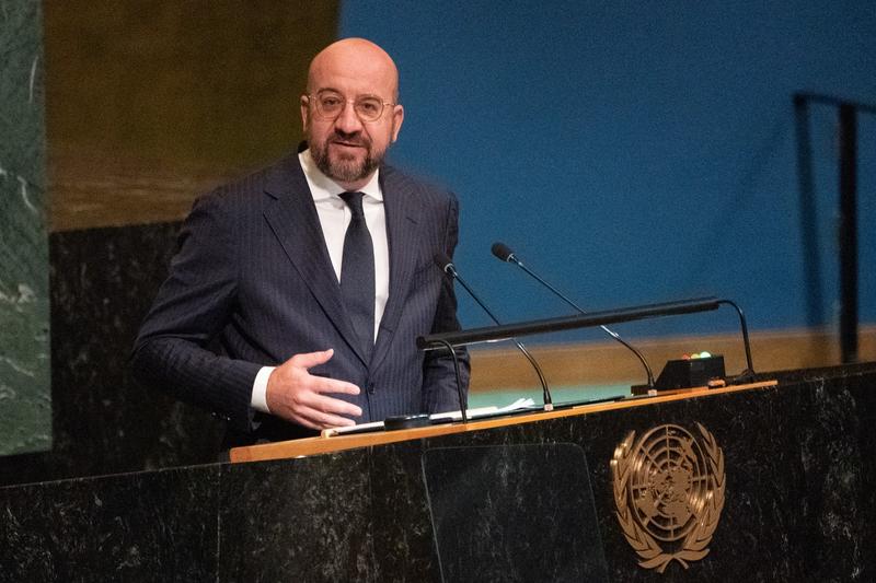 Charles Michel, la ONU, Foto: Bryan R. Smith / AFP / Profimedia