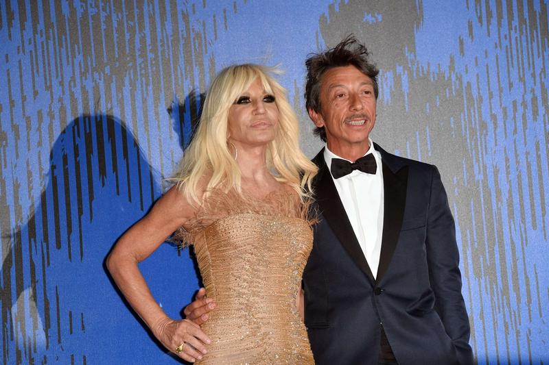 Donatella Versace și Pierpaolo Piccioli, Foto: Maria Laura Antonelli/AGF / Sipa Press / Profimedia