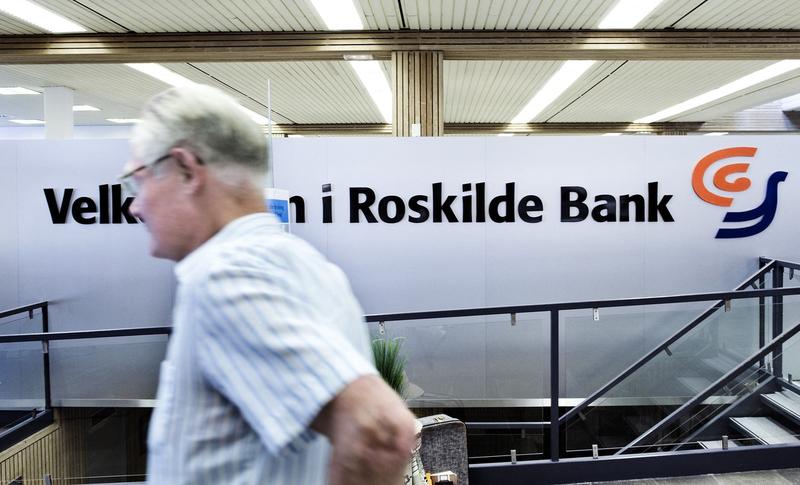 Roskilde Bank, sediul din Copenhaga, Foto: AFP PHOTO Jens Nørgaard Larsen/SCANPIX