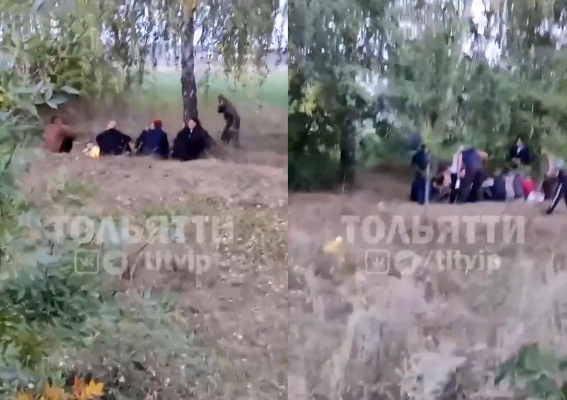 Recrutii rusi s-au orientat cum au putut, Foto: Captura video