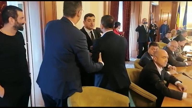 Contre între George Simion și Gabriel Zetea, Foto: Hotnews