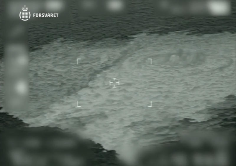 Scurgere de la gazoductul Nord Stream ce trece pe sub Marea Baltica, Foto: Captura video