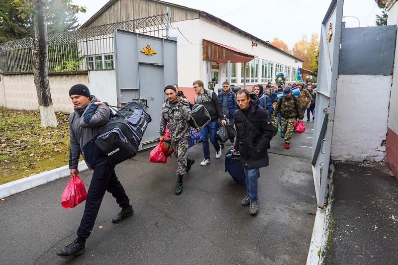 Mobilizare rezervisti in Irkutsk, Rusia, Foto: Kirill Shipitsin / Sputnik / Profimedia