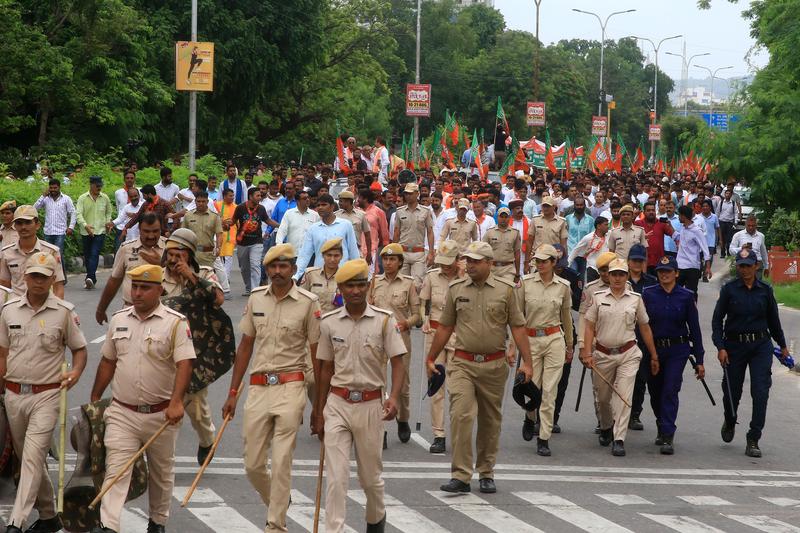 Proteste ale comunității dalit, India, Foto: Vishal Bhatnagar/NurPhoto / Shutterstock Editorial / Profimedia