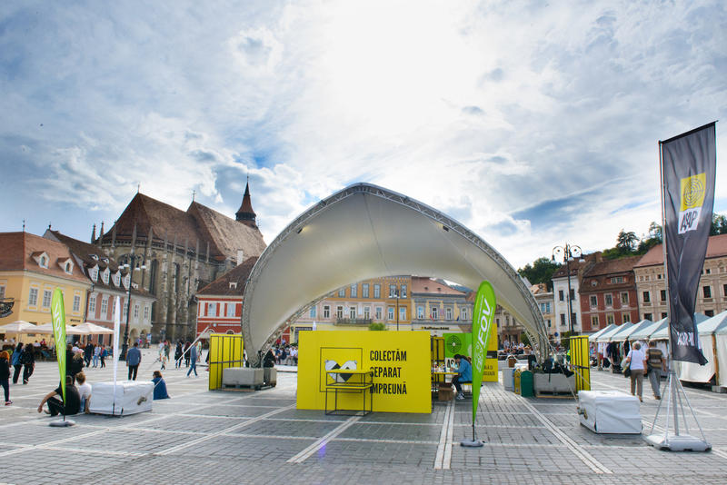 Weekend de reciclare: brașovenii au colectat separat deșeuri și au participat la ateliere creative, Foto: ASAP România