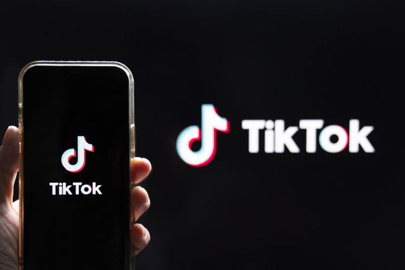 Logo TikTok, Foto: Charnsitr, Dreamstime.com