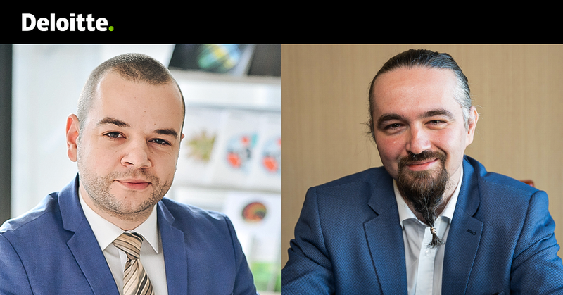 Adrian Coman, Paul Evi, Foto: Deloitte Romania