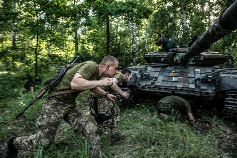 Trupele ucrainene sunt pe cale să încercuiască forțele ruse din zona Lyman, Foto: Levine/Washington Post / Sipa Press / Profimedia