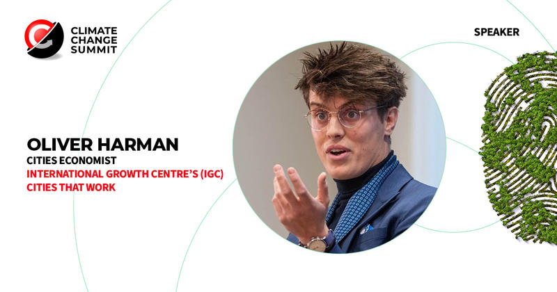 Oliver Harman, economist Oxford, Foto: Climate Change Summit