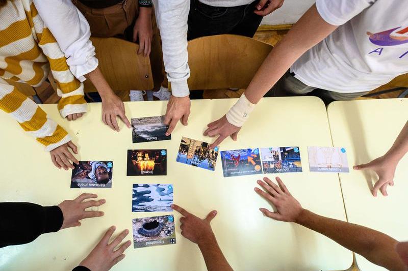 Educație ecologică prin board game creativ pentru elevii din Timișoara, Foto: Marathon EPR Group SA