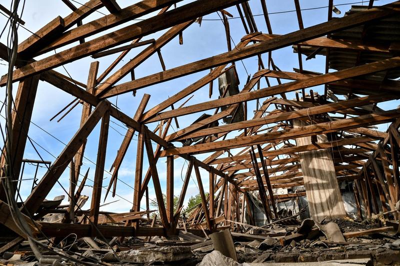 Atac la Zaporojie, Foto: Smoliyenko Dmytro/Ukrinform/ABACA / Abaca Press / Profimedia