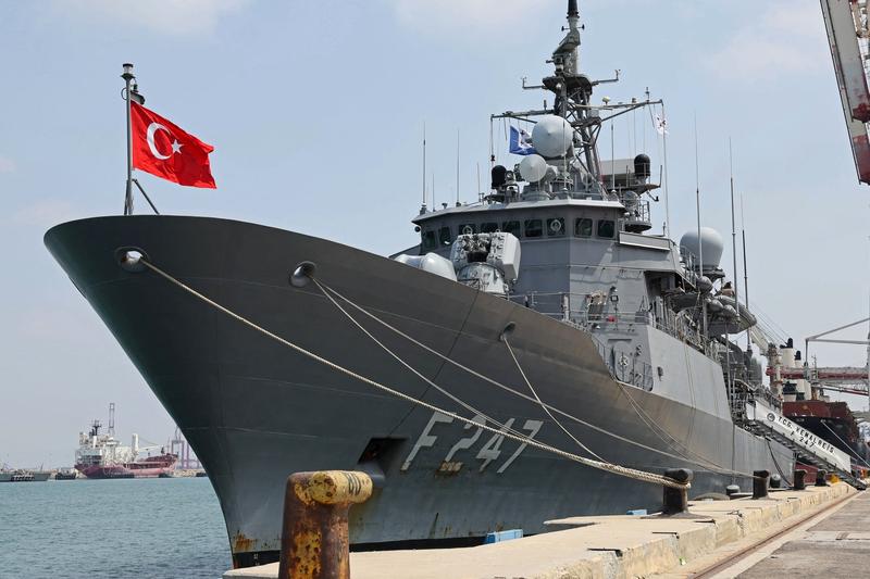 Fregata turcă TCG Kemalreis , Foto: JACK GUEZ / AFP / Profimedia