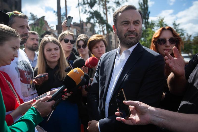 Fostul deputat rus Ilya Ponomarev, Foto: Oleksii Chumachenko/SOPA Images / Shutterstock Editorial / Profimedia