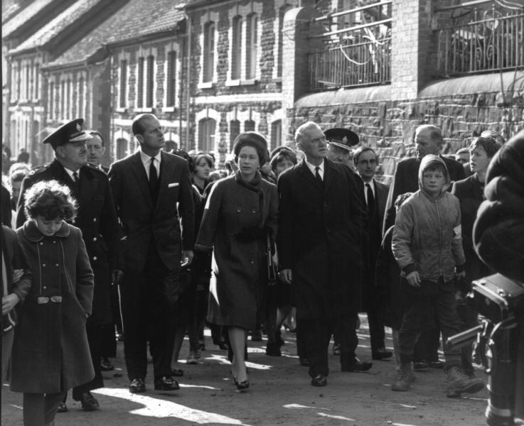 Regina Elisabeta a II-a in vizita la Aberfan, 1966, Foto: UPPA-Photoshot / Avalon / Profimedia Images