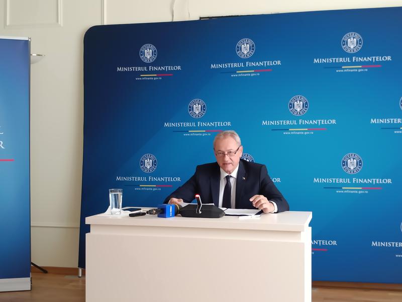 Lucian Heiuș, președinte ANAF, Foto: Hotnews / Florin Barbuta