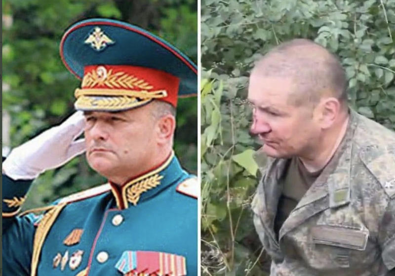 Militarul despre care se presupune ca ar fi general-locotenentul Andrei Sisevoi, Foto: Hotnews