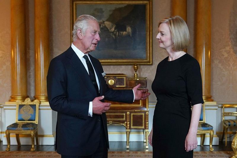 Regele Charles al III-lea și Liz Truss, Foto: Yui Mok / AP / Profimedia