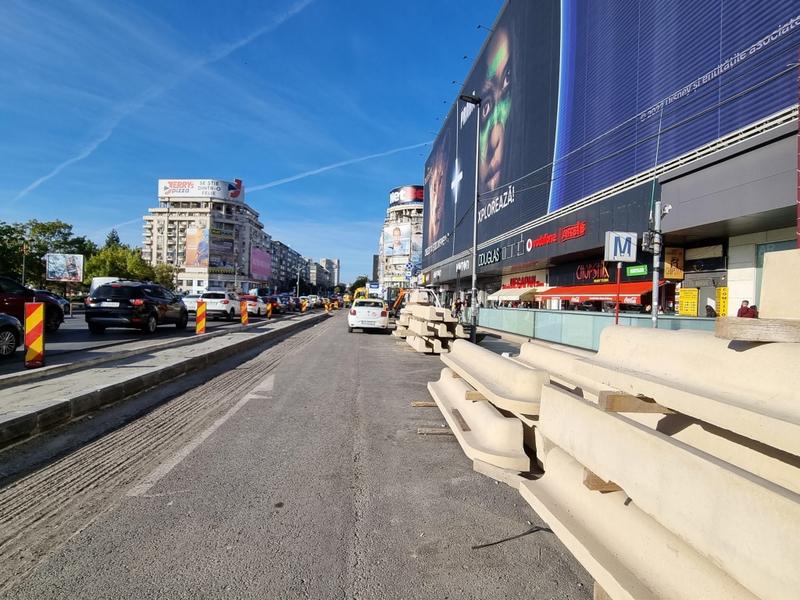 Borduri Piața Unirii 3, Foto: Hotnews