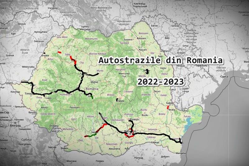 Autostrazile din Romania - 2022-2023, Foto: Hotnews