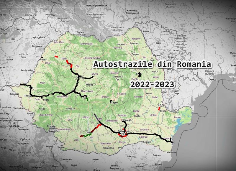 Autostrazile din Romania - 2022-2023, Foto: Hotnews
