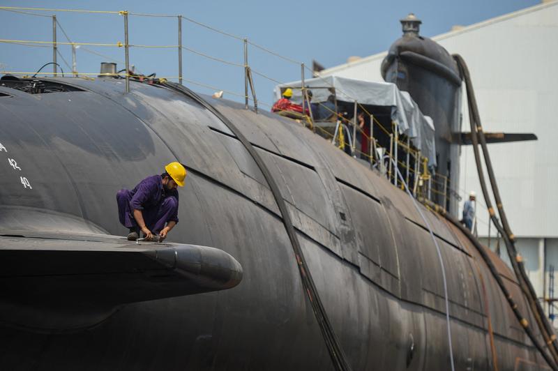 Submarin indian, Foto: Punit PARANJPE / AFP / Profimedia