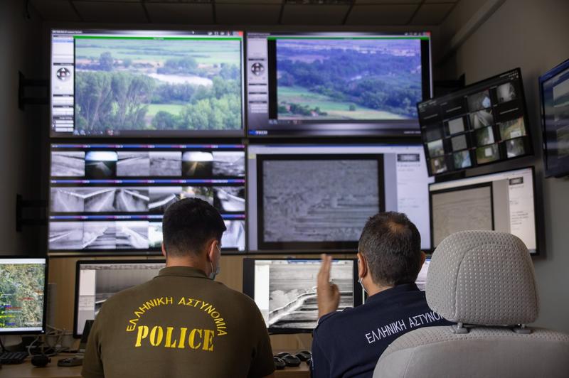 Politia de frontieră din Grecia, Foto: Nicolas Economou/NurPhoto / Shutterstock Editorial / Profimedia