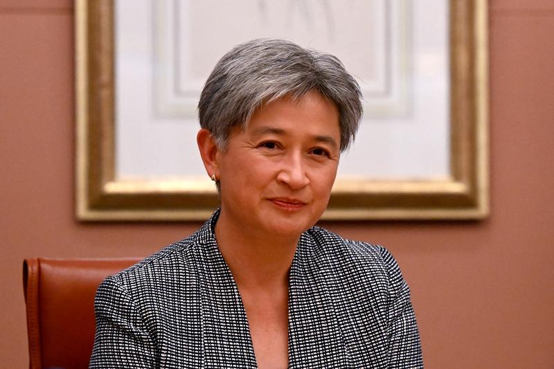 Penny Wong, ministrul australian de Externe, Foto: LUKAS COCH / AFP / Profimedia