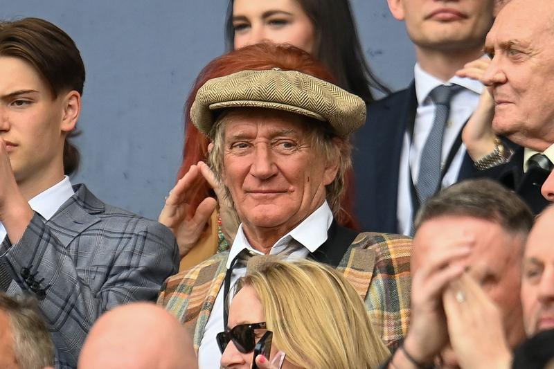 Rod Stewart la un meci de fotbal, Foto: Malcolm Mackenzie/ProSports / Shutterstock Editorial / Profimedia