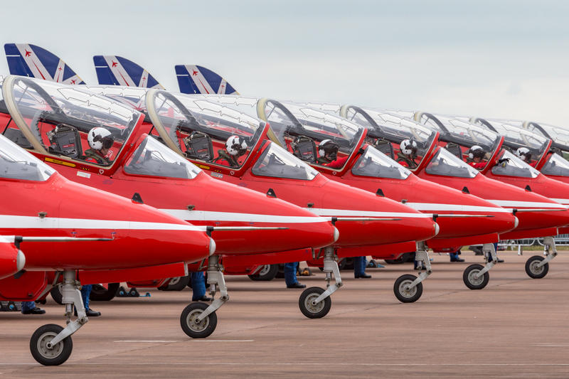 Piloți și aeronave ale Forțelor Regale Aeriene britanice, Foto: Dreamstime / Ryan Fletcher