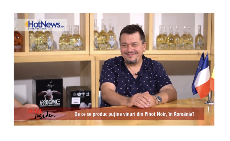 Liviu Grigorică - enolog consultant la Domeniile Franco-Române din Dealu Mare, la interviul HotNews.ro / Drink Insider, Foto: Hotnews