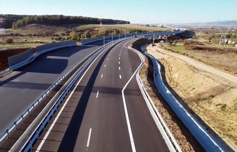 Autostrada A1 Sibiu - Boita, aproape de finalizare, Foto: Captura YouTube