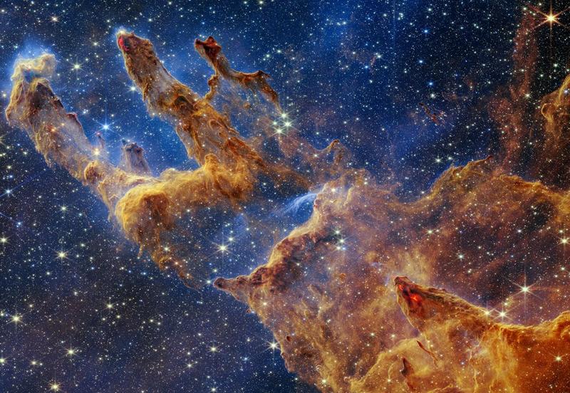 Stalpii Creatiei, Foto: NASA