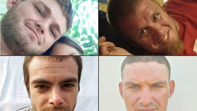 Bărbații sunt bănuiți că voiau să comită un jaf înainte ca rămășițele lor să fie găsite într-un râu, Foto: Handout / AFP / Profimedia