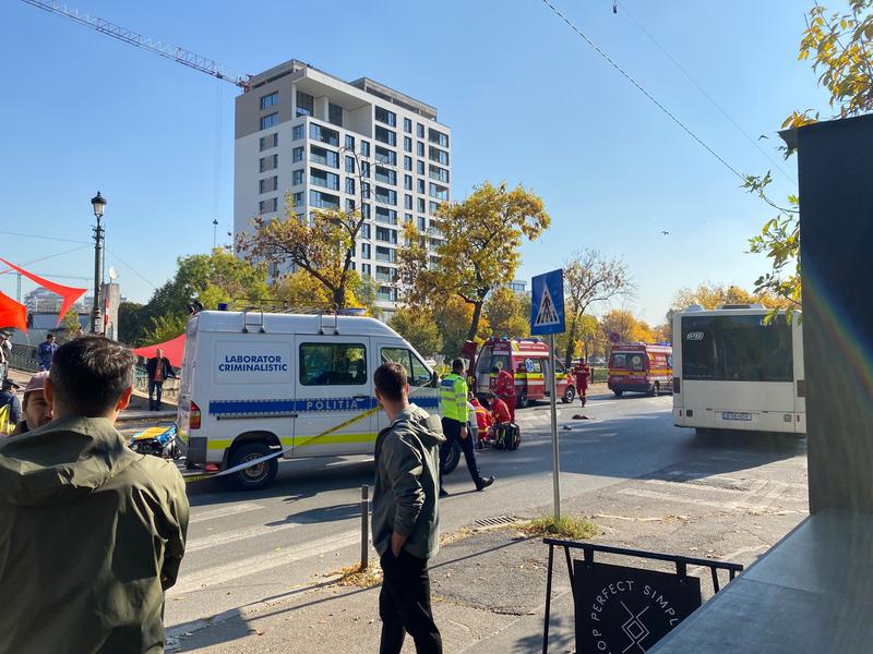 Trecere pietoni Abatorului - accident 18 octombrie 2022, Foto: Iulian Canov/La firul ierbii