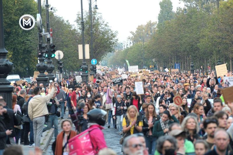 Profesorii, elevii și părinții au declanșat proteste masive în Ungaria contra regimului Viktor Orban, Foto: Blint Szentgallay / Alamy / Alamy / Profimedia