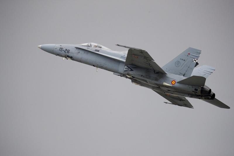 Avion de vânătoare EF-18AM Hornet al Forțelor aeriene spaniole, Foto: Malcolm Haines / Alamy / Alamy / Profimedia