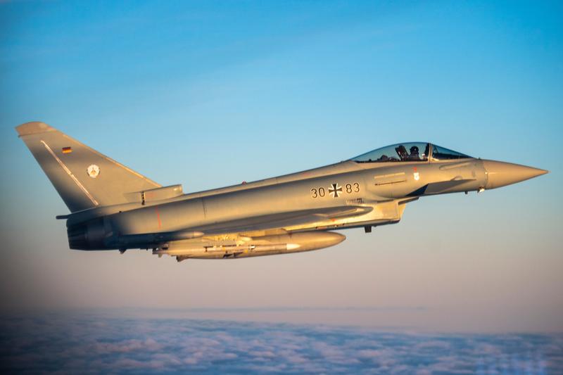 Eurofighter Typhoon în misiune NATO, Foto: Christophe Gateau / DPA / Profimedia