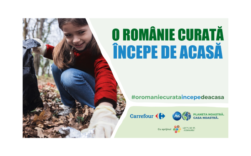 P&G a derulat o nouă ediție a programului "O Românie Curată Începe de Acasă" în parteneriat cu Carrefour și Let`s Do It, Romania!, Foto: P&G