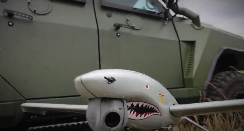 Drona Shark dezvoltata in Ucraina, Foto: Captura video